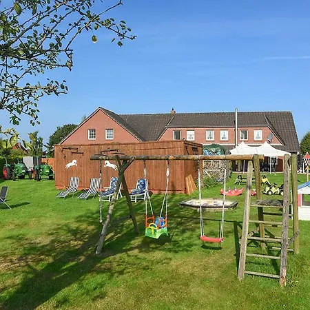 Ferienhof zur alten Linde Holtgast Exterior foto