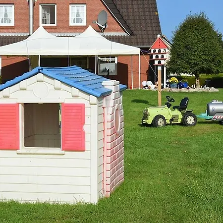 Ferienhof zur alten Linde Holtgast Exterior foto